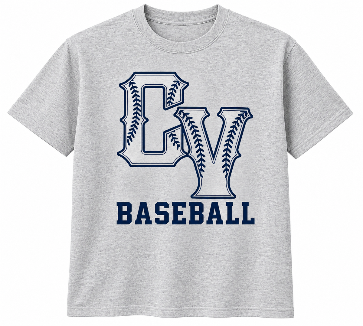 CV Baseball - Laces & Letters (Ash)