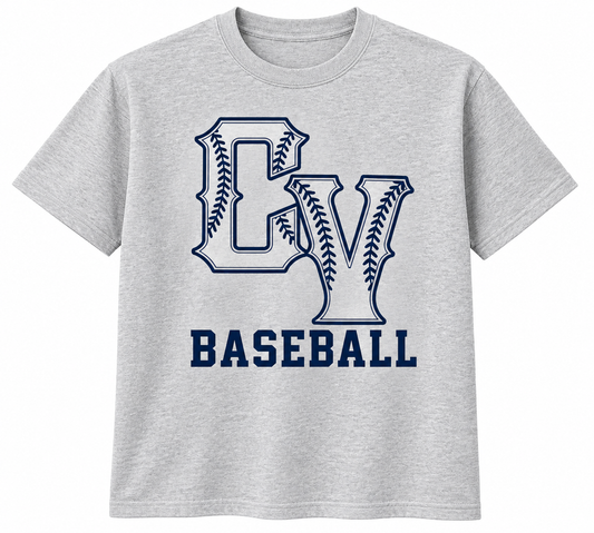 CV Baseball - Laces & Letters (Ash)