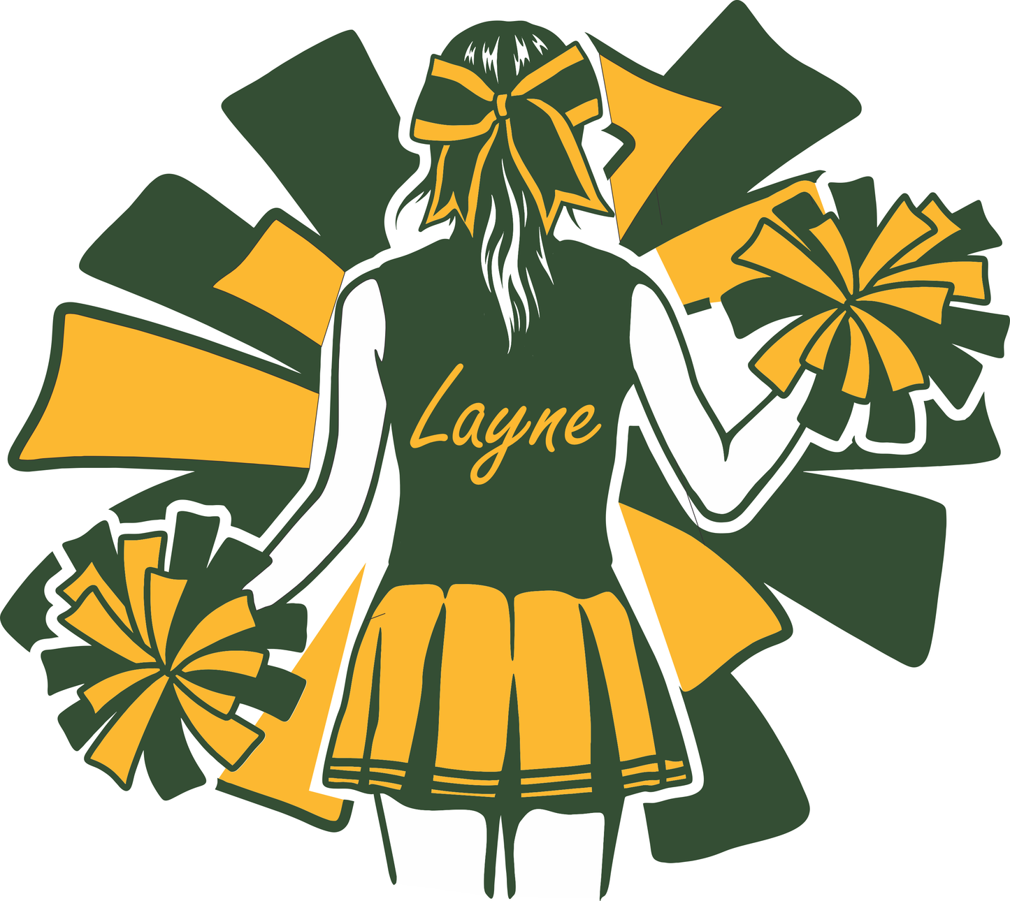 BLCF - Cheerleader Decal