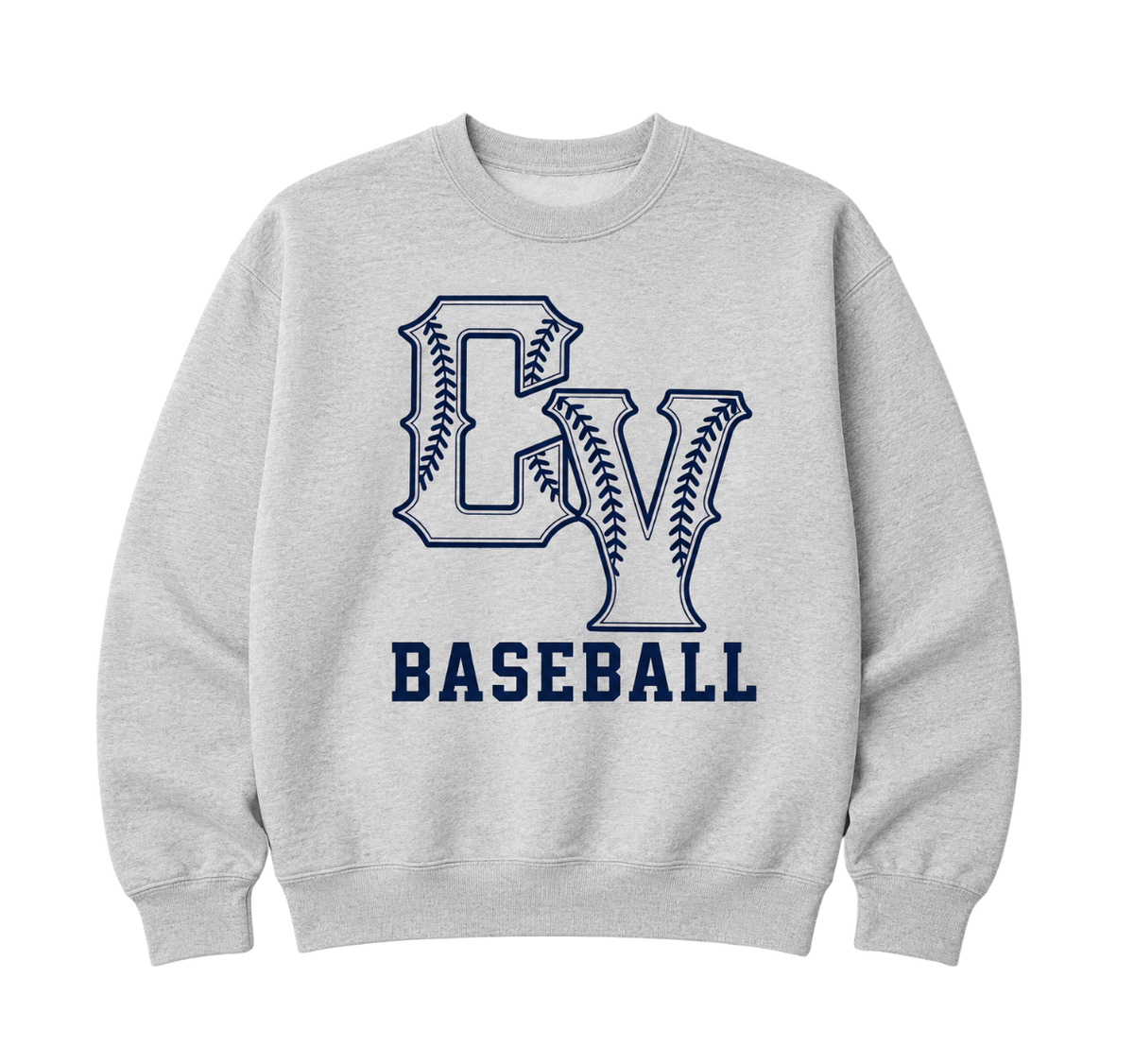 CV Baseball - Laces & Letters (Ash)