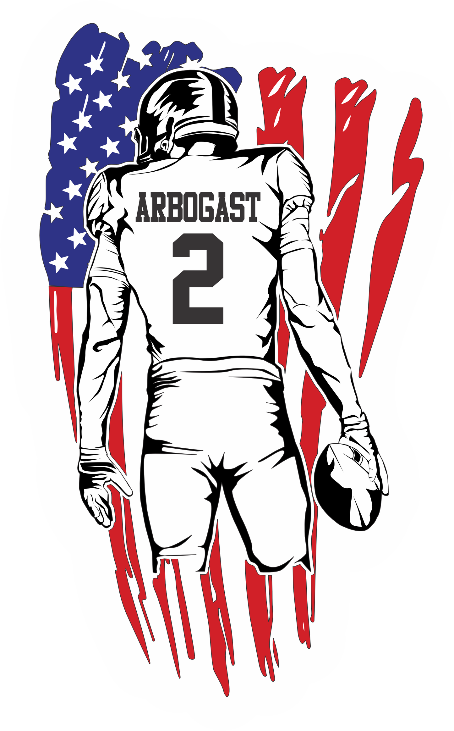 BLCF - Football Player Decal