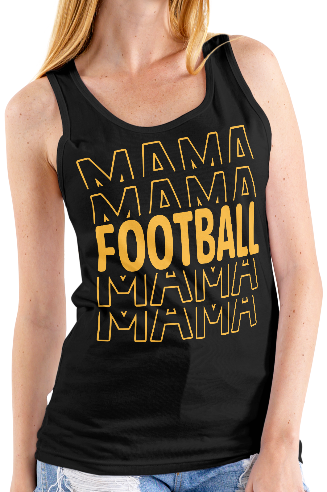 Football Mama Tank Top